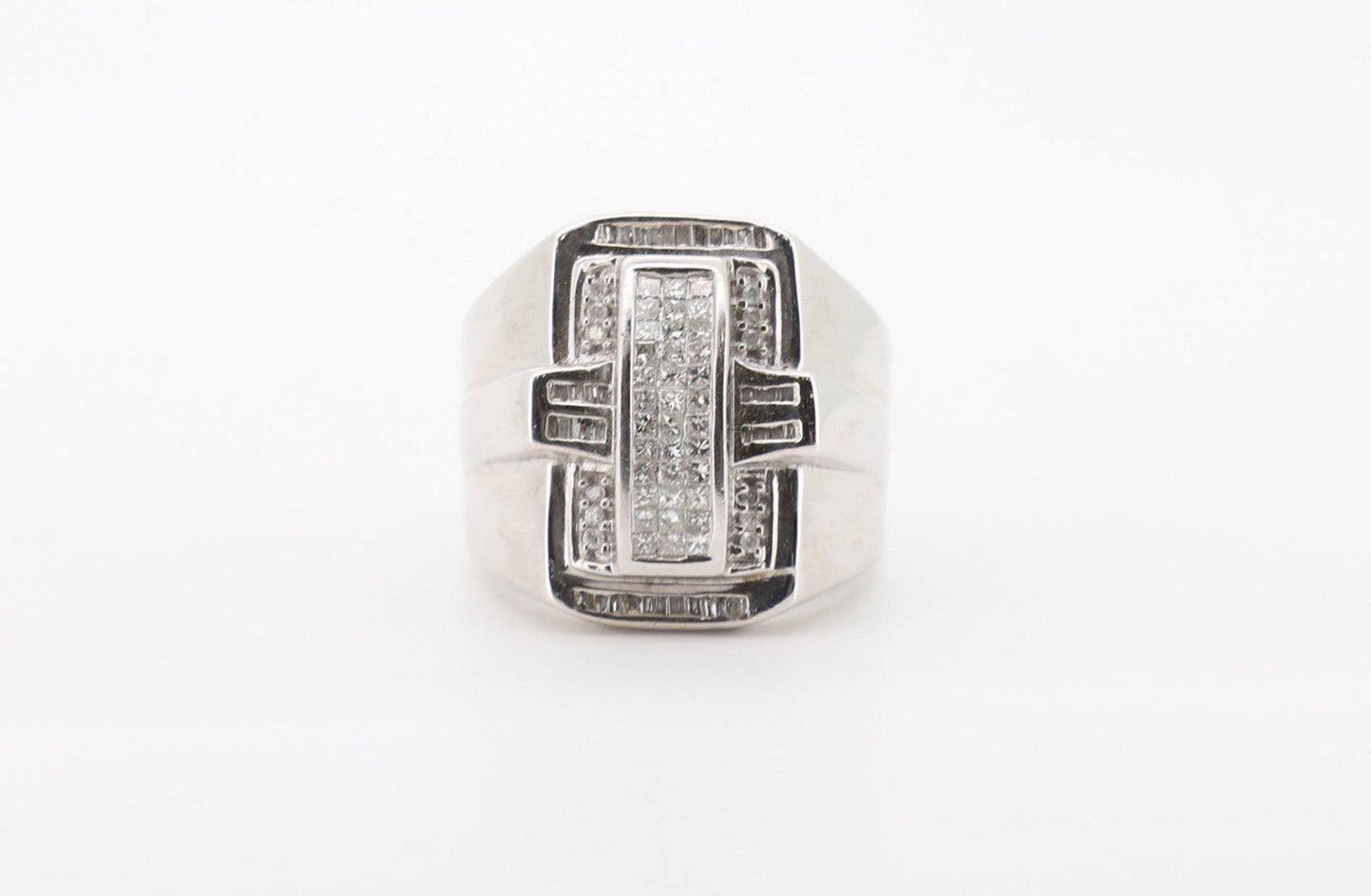 10K White Gold 2 Carat Diamond Ring