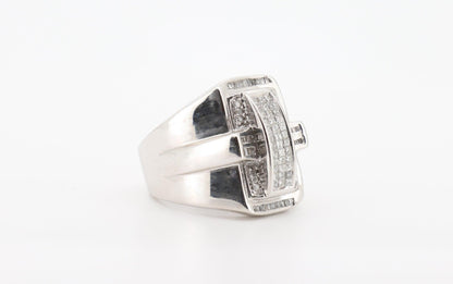 10K White Gold 2 Carat Diamond Ring