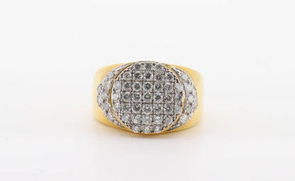 14K Gold 1.5 Carat Round Cut Diamond Ring