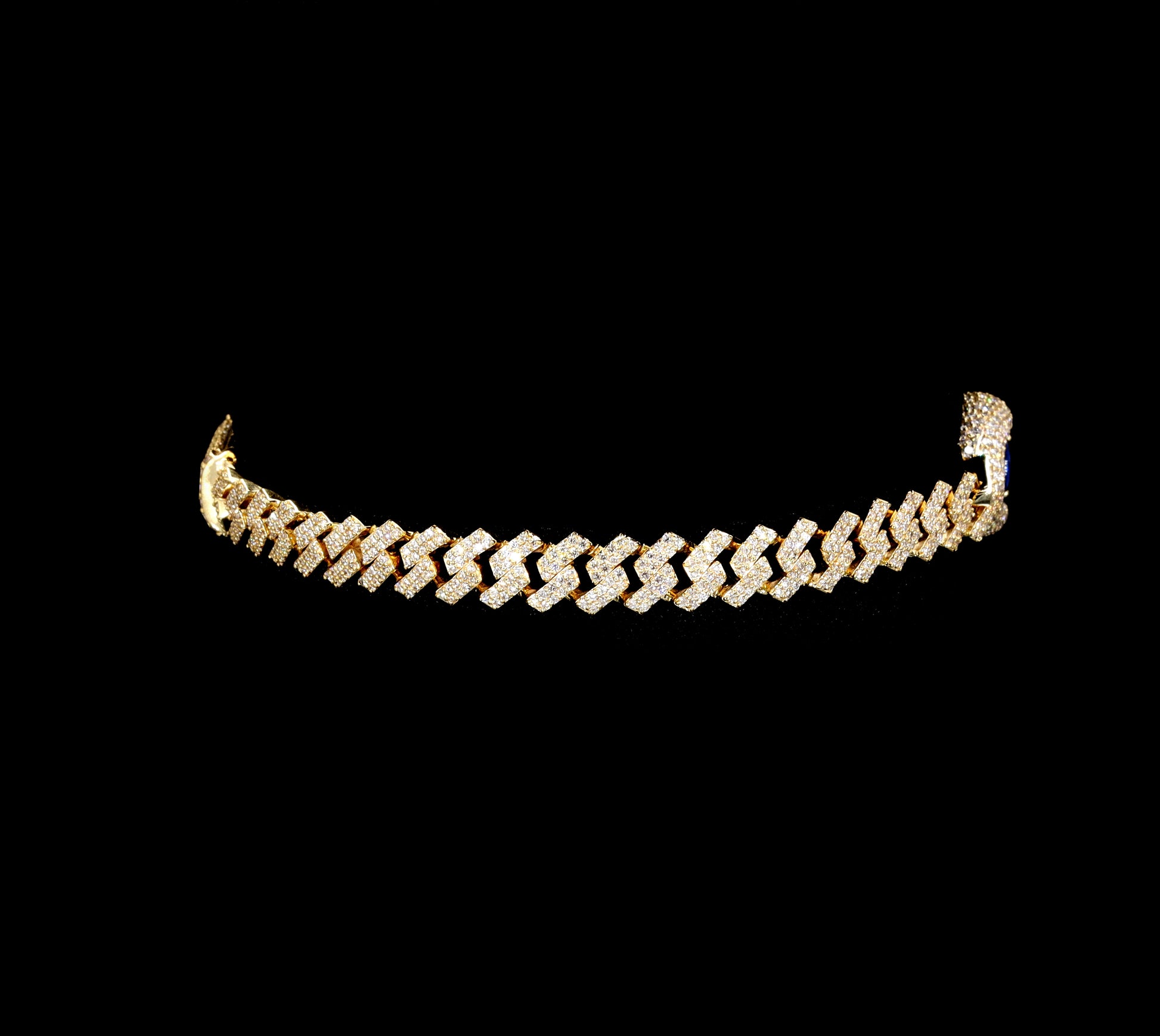 All-Seeing Eye Diamond Cuban Bracelet