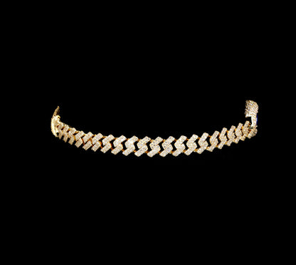 All-Seeing Eye Diamond Cuban Bracelet