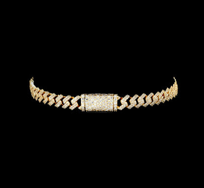 All-Seeing Eye Diamond Cuban Bracelet
