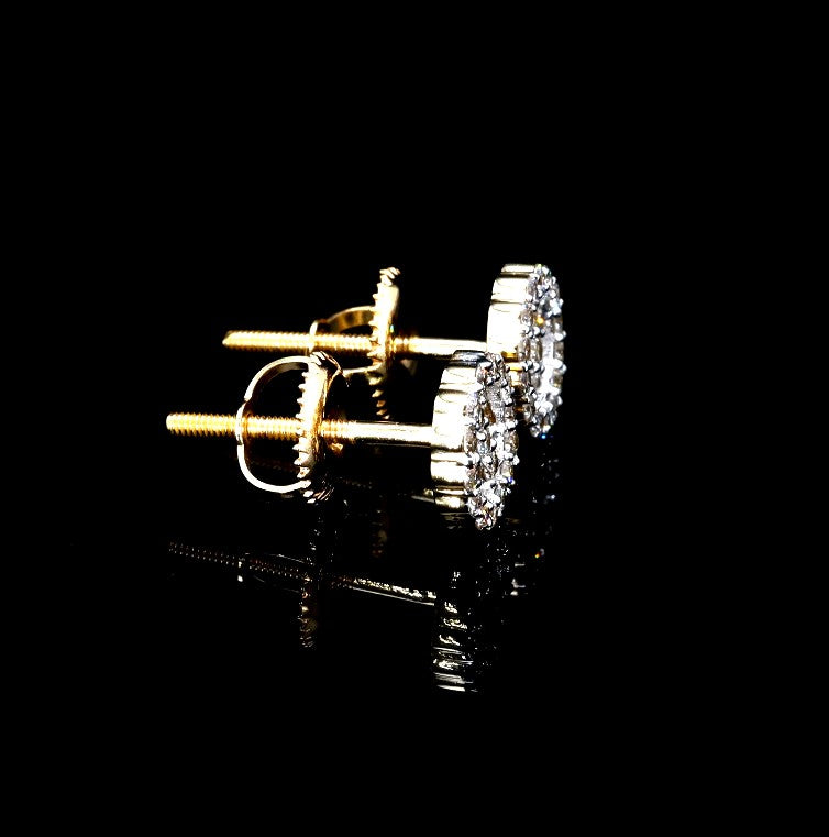 Baguette Bloom Diamond Studs