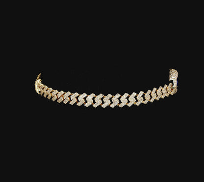 All-Seeing Eye Diamond Cuban Bracelet